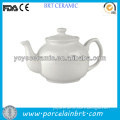 ceramic white wholesale high quality white tea pots